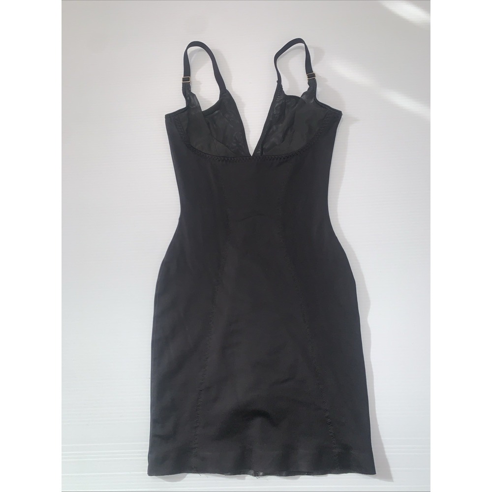 Victoria's Secret So Curvaceous Push Up Shaping Slip Bodysuit Black Size XS